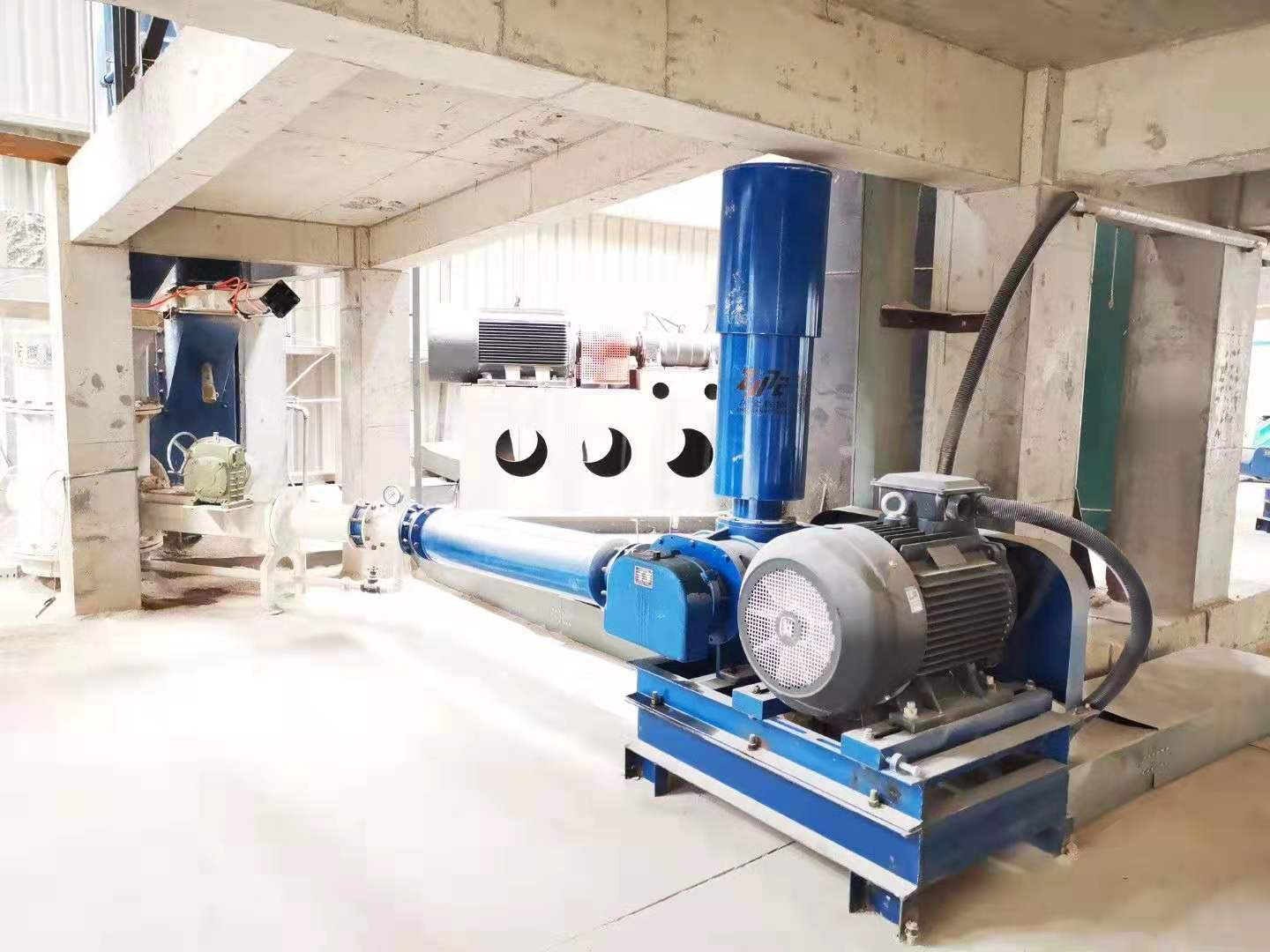 福建水泥輸送現場風機圖片